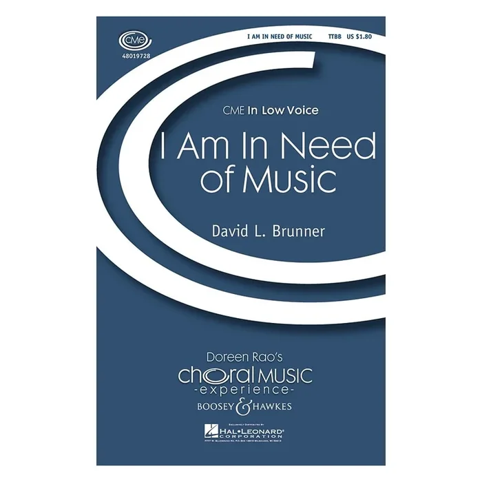 Brunner, David L. – I Am In Need of Music