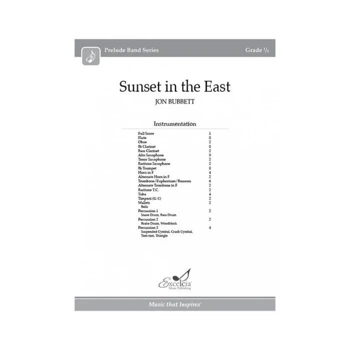 Bubbett, Jon – Sunset in the East