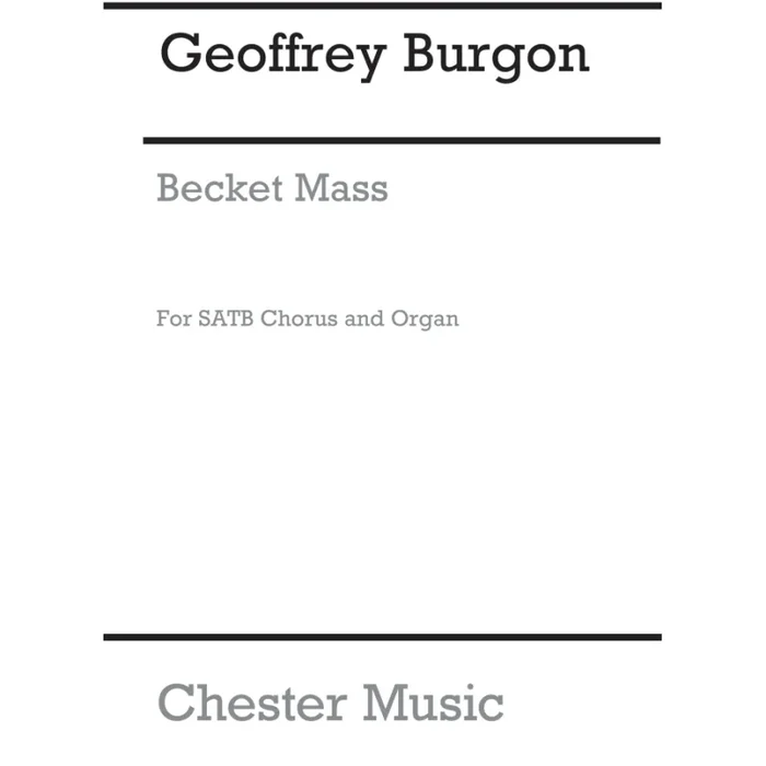 Burgon, Geoffrey – Becket Mas