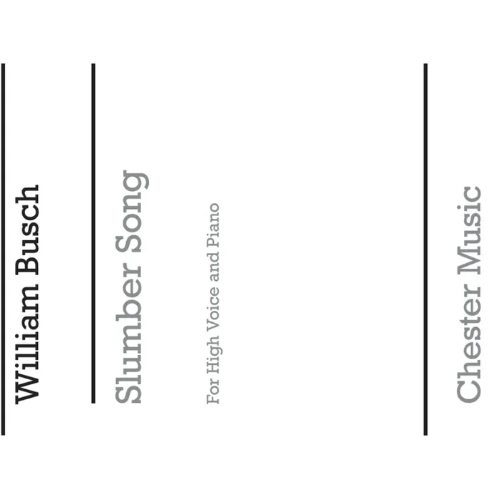 Busch, William – Slumber Song