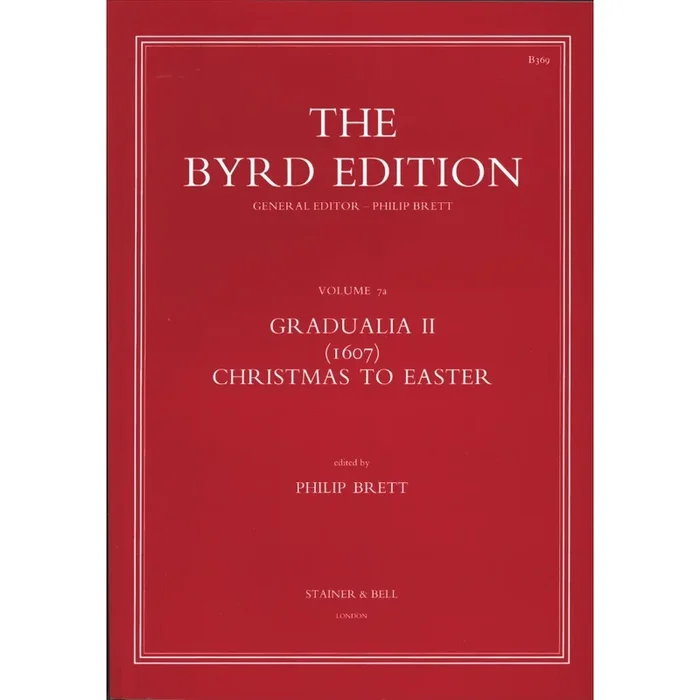 Byrd, William – Gradualia II (1607) – Christmas to Easter