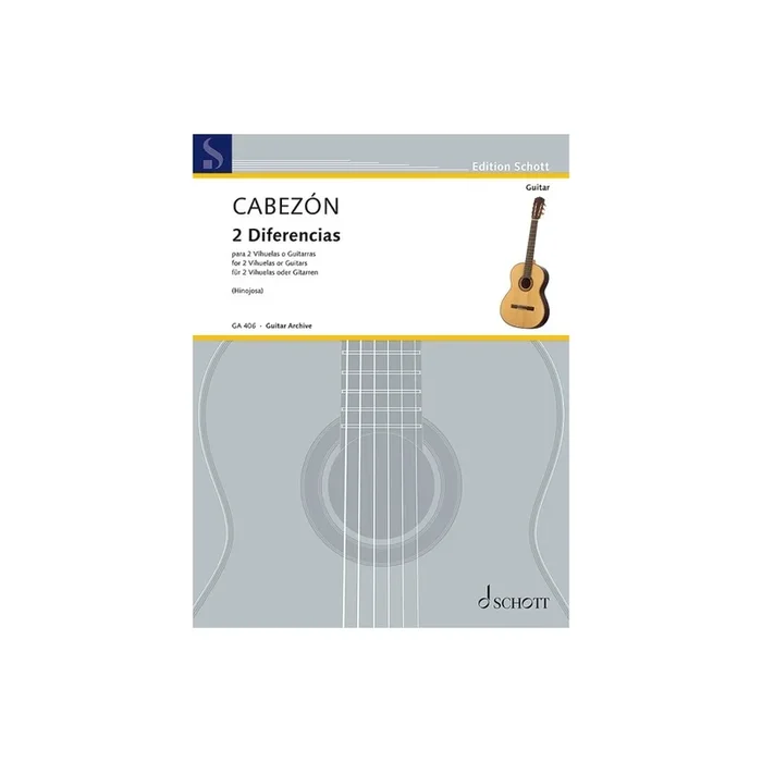Cabezón, Antonio de – 2 Diferencias