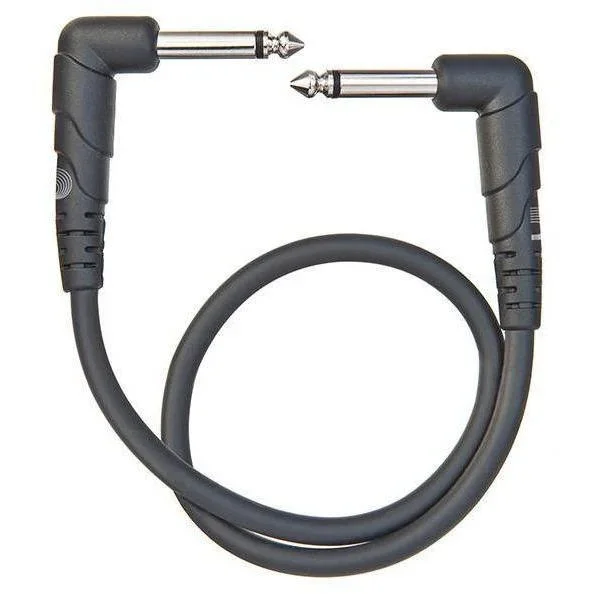 Cable de conexión D’Addario en ángulo recto de 1 pie PWCGTPRA01