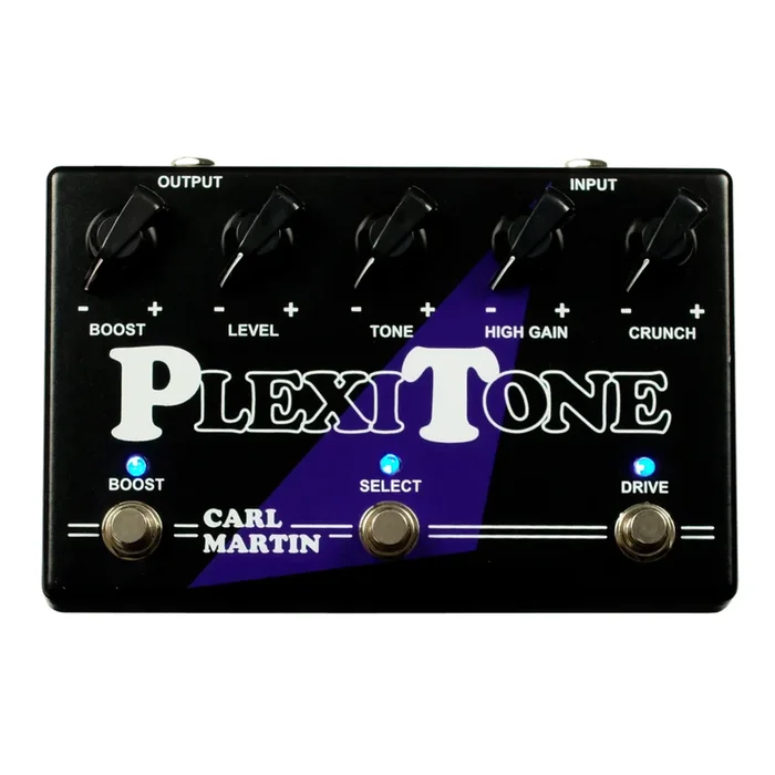 Carl Martin PlexiTone Overdrive Guitar Pedal with Noise Reduction and Boost