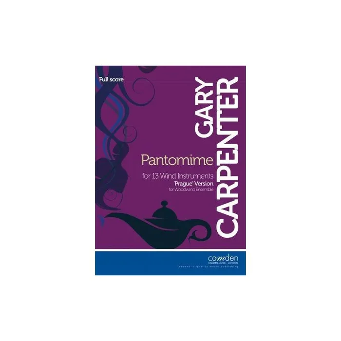 Carpenter, Gary – Pantomime for 13 Winds – Prague Version (score only)