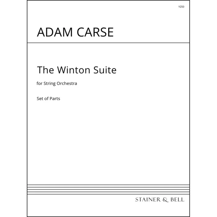 Carse, Adam – The Winton Suite. Set of Parts (4.4.3.3.2)