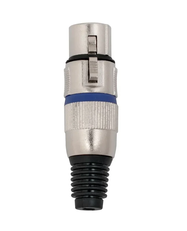 Carson Cable Co Rock Plug XLR Female 3 Pin Socket Connector Diecast N