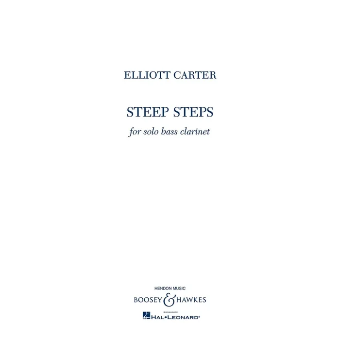 Carter, Elliott – Steep Steps