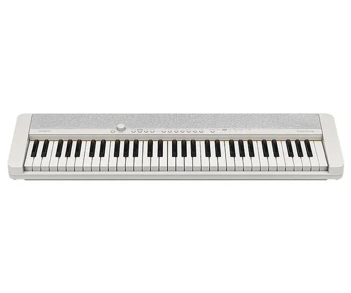 CASIO CTS1WE 61 Piano-Style Key Portable Keyboard (White)