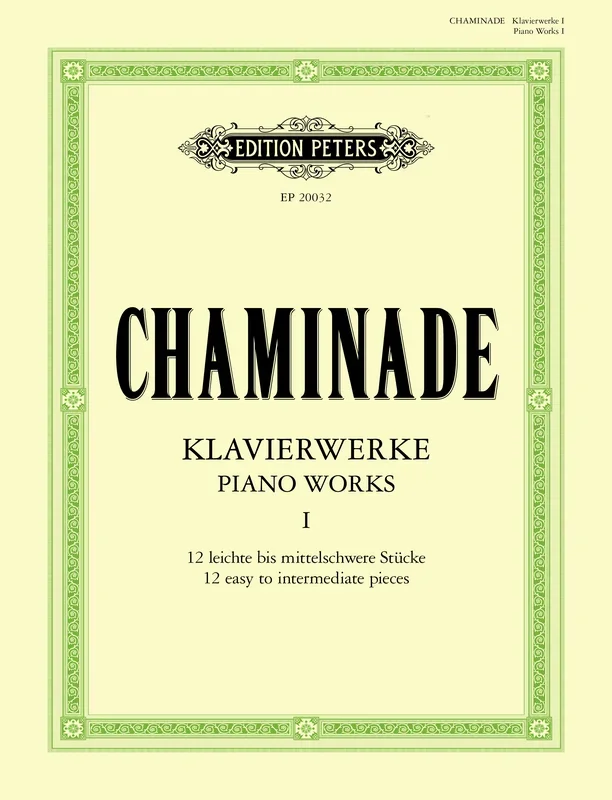 Cécile Chaminade : Cécile Chaminade : Aubade Op. 140 – Piano – Faber Digital