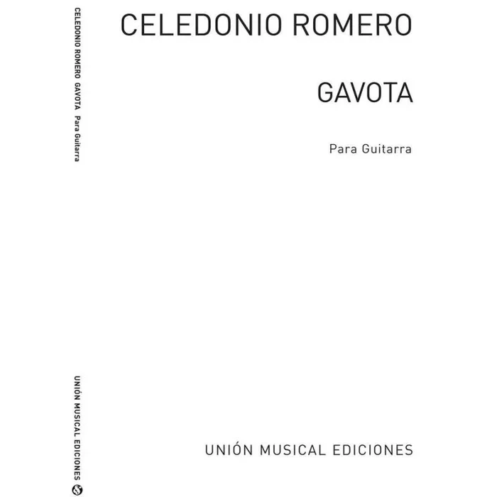 Celedonio Romero: Gavota Guitar