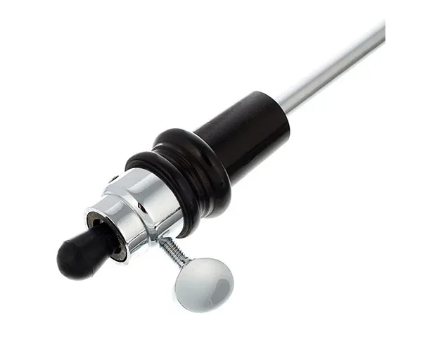 Cello Endpin-Corked Ebony-52cm Chrome