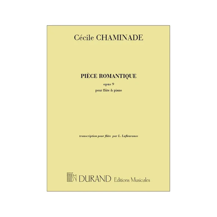 Chaminade, Cécile – Piece Romantique Opus 9