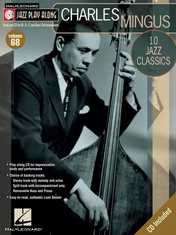 Charles Mingus Jazz Play Along Book/CD V68 (Softcover Book/CD)