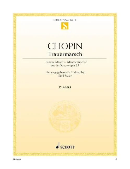 Chopin, Frédéric : Chopin, Frédéric : Funeral March, from Sonata B-flat minor – piano – Schott Digital