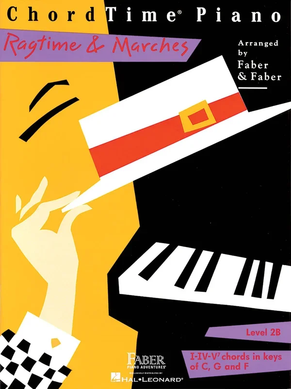 ChordTime Piano: Ragtime & Marches, Level 2B
