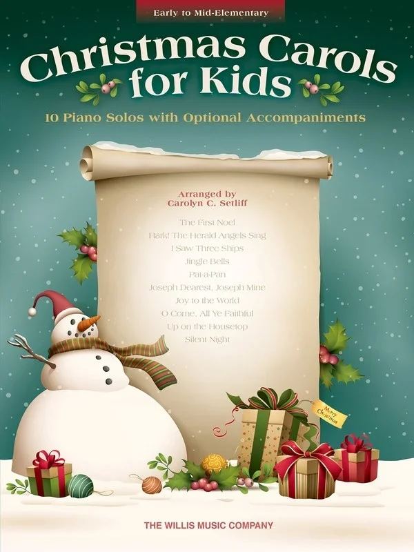 Christmas Carols For Kids (Softcover Book)