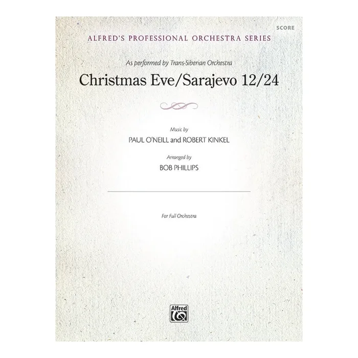 Christmas Eve/Sarajevo 12/24 (Full Orchestra)