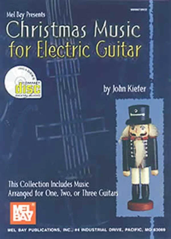 Christmas Music For Electic Guitar Book CD (Softcover Book/CD)