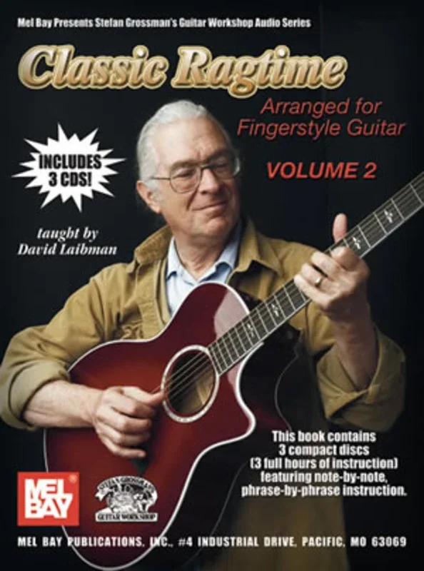 Classic Ragtime Vol 2 Book/3Cd