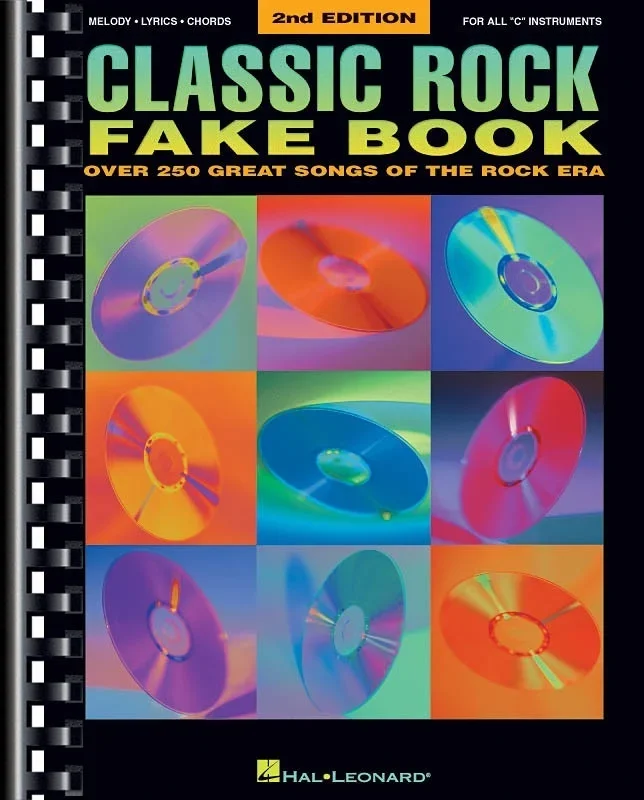 Classic Rock Fake Book 2nd Ed C Inst (Spiral Bound Book)