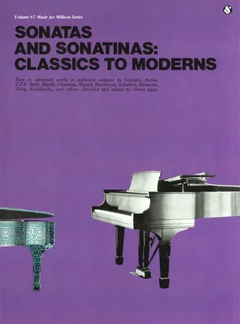 Classics To Moderns: Sonatas And Sonatinas: Piano: Classical: Various (Agay)