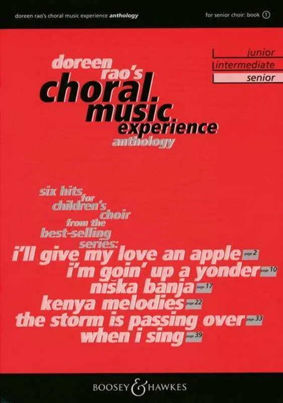 Cme Anthology Senior Treble Book 1