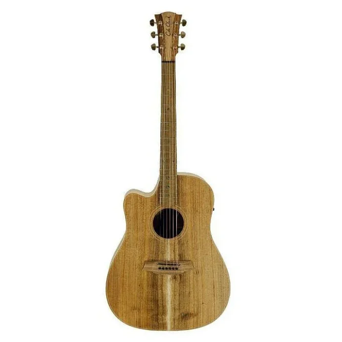 Cole Clark Fat Lady 2 Acoustic Guitar Left-Handed – All Blackwood (CCFL2ECLHBLBL)