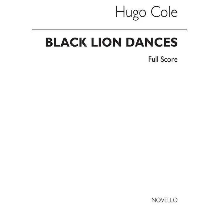 Cole, Hugo – Black Lion Dances