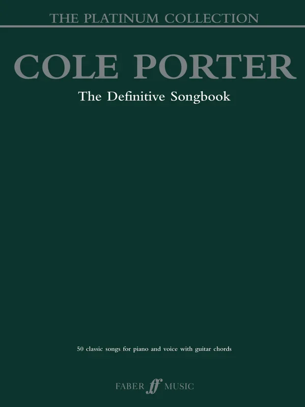 Cole Porter : Cole Porter : I Love You – Guitar, Piano, Voice – Faber Digital