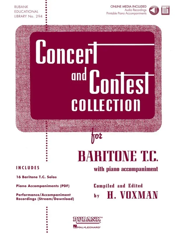 Concert And Contest Collection Bar Tc Book/CD (Softcover Book/CD)