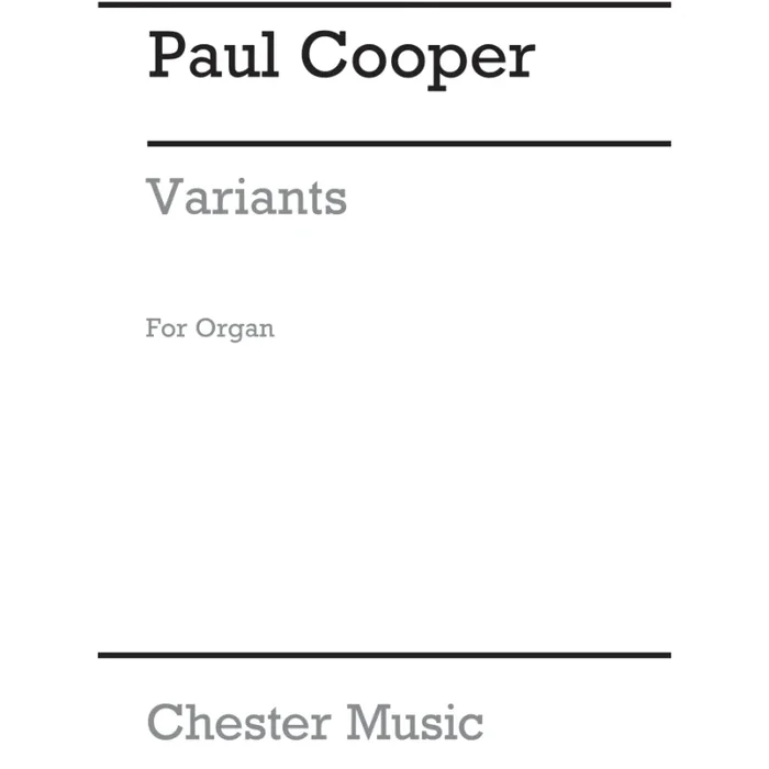 Cooper, Paul – Variants