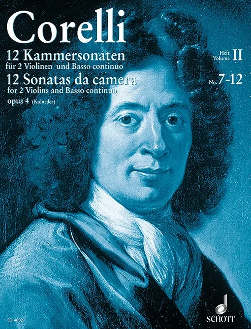 Corelli: 12 Chamber Sonatas, Op. 4 – Volume 2 (Nos. 7-12)