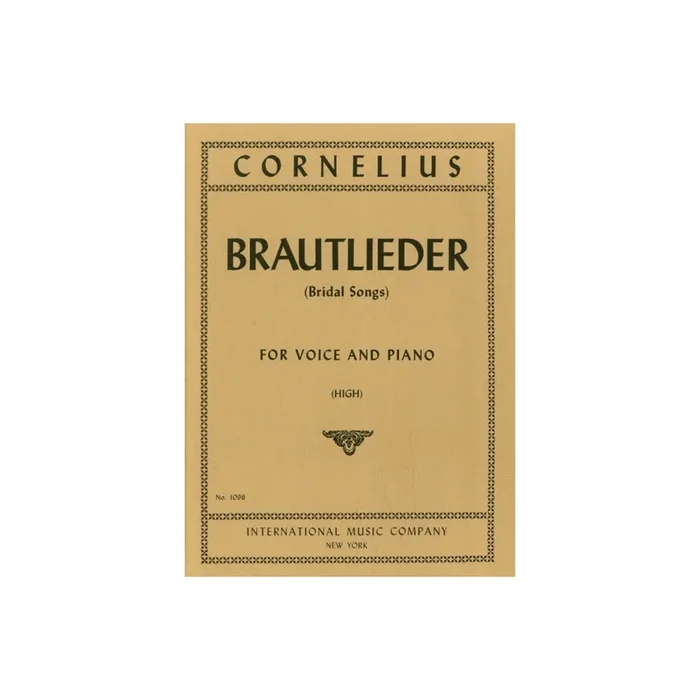 Cornelius, Peter – Bridal Songs