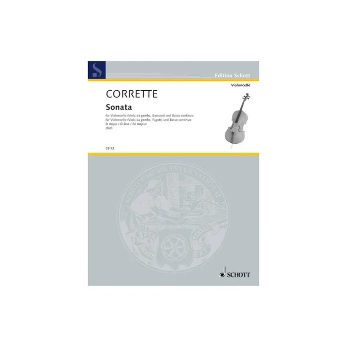 Corrette, Michel – Sonata D Major op. 20/6