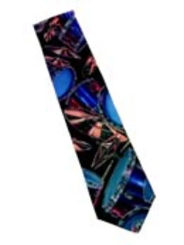 Crazy Tie Polyester Drums