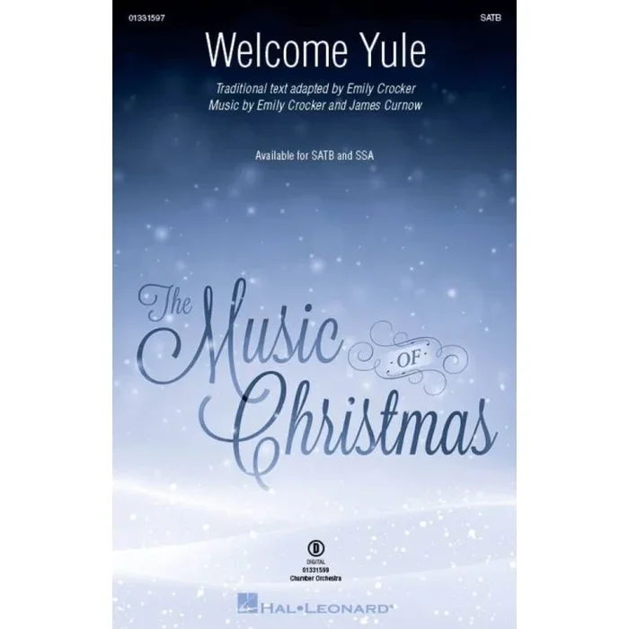 Crocker & Curnow – Welcome Yule (new Edition) (replaces 47123069)
