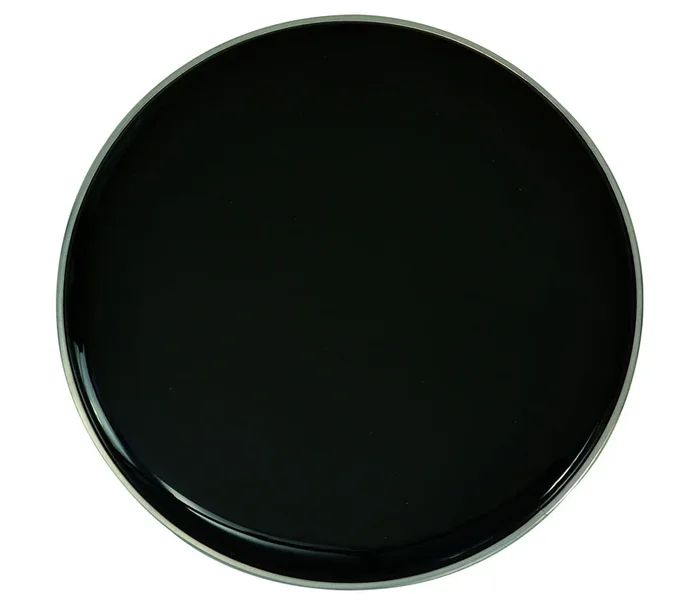 Custom Percussion 20 ” Black Resonant Bass Drum Head with Control Ring