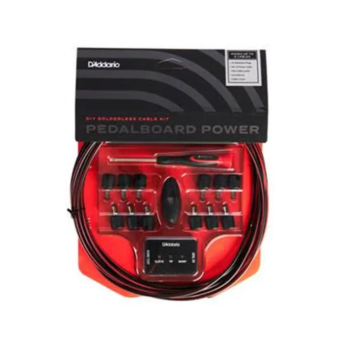 D’Addario DIY Solderless Pedalboard Power Cable Set