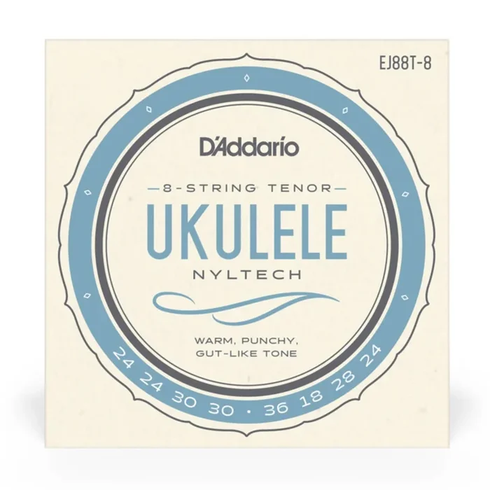 D’Addario EJ88T-8 Nyltech 8-String Tenor Ukulele Strings