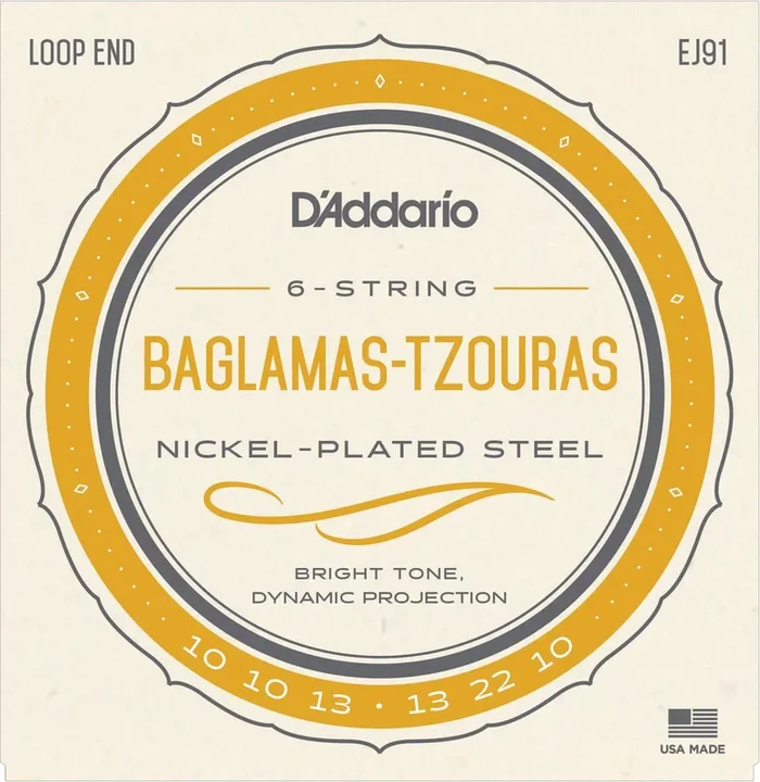 D’Addario EJ91 Baglamas-Tzouras