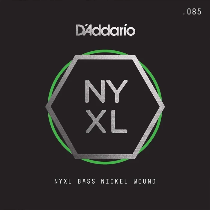 D’Addario NYXLB085T, NYXL Nickel Wound Bass Guitar Single String, Long Scale, .085 , Tapered