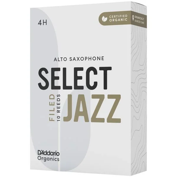 DAddario Woodwinds Organic Sel. Jazz Filed ALT 4H