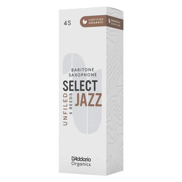 DAddario Woodwinds Organic Sel. Jazz Unf. BAR 4S