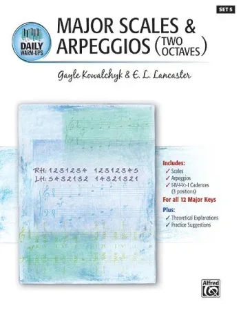 Daily Warm Ups-set 5: Major Scales and Arpeggios 2 Oct: Chords