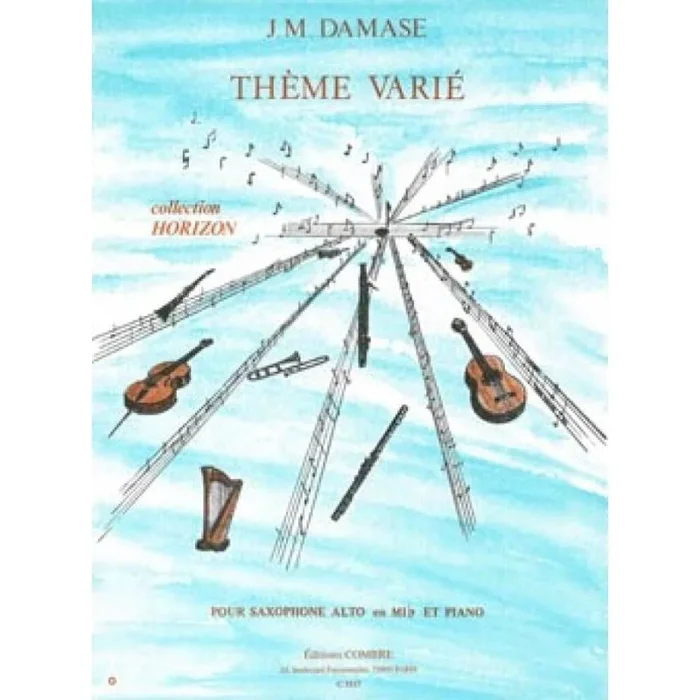 Damase, Jean-Michel – Thème varié