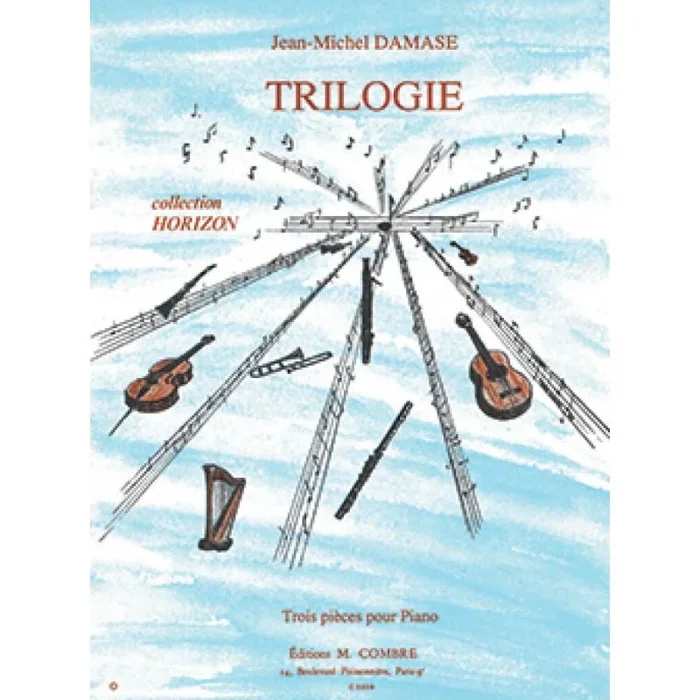 Damase, Jean-Michel – Trilogie (3 pièces)