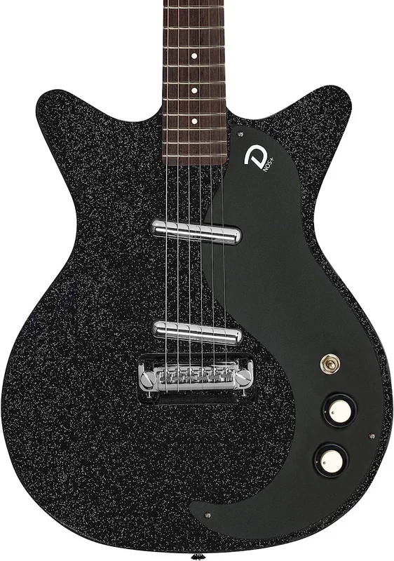 Danelectro Blackout 59 Electric Guitar – Black Metalflake