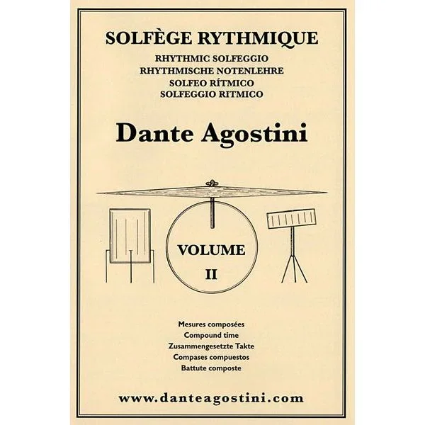 Dante Agostini Solfège Rhythmique 2