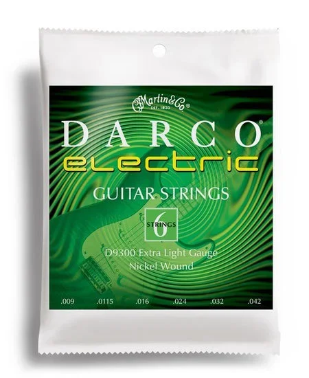 Darco Electric Guitar Extra Light Gauge String Set (9-42)